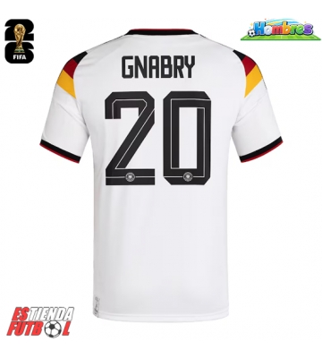 Alemania Serge Gnabry #20 Primera Equipación Mundial 2026 Manga Corta Alemania Serge Gnabry #20 Primera Equipación Mundial 2026 Manga Corta